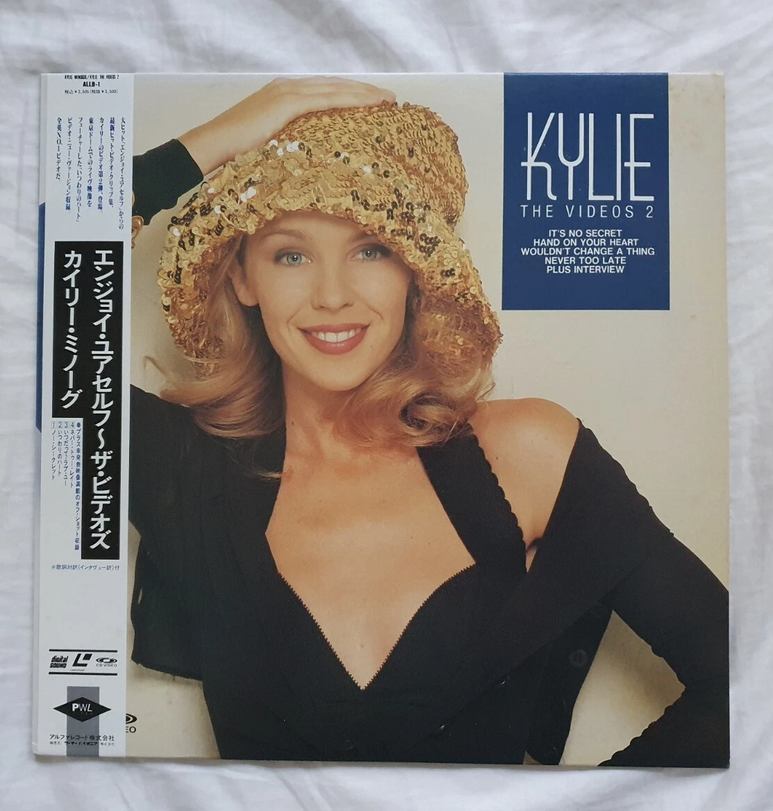 Kylie Minogue Kylie The Videos 2 Laserdisc Japan Japanese Two Laser Disc PWL