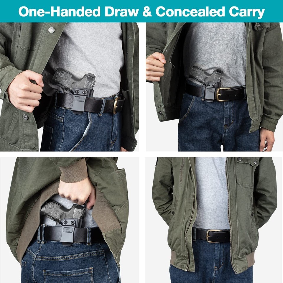 Clear See-Through! OWB/IWB Right Hand Holster for Taurus G2/G3/G2C