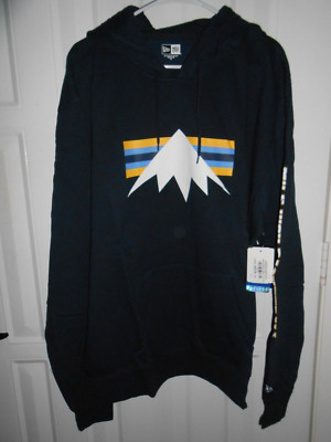 New Era NBA Denver Nuggets Pullover Shirt Sweatshirt Hoodie NWT $66.99 2XL