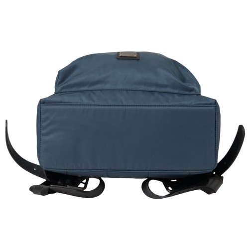 DOLCE & GABBANA Bag Blue Nylon #DGFamily Patch Men Backpack Borse RRP 1620usd - Picture 4 of 11