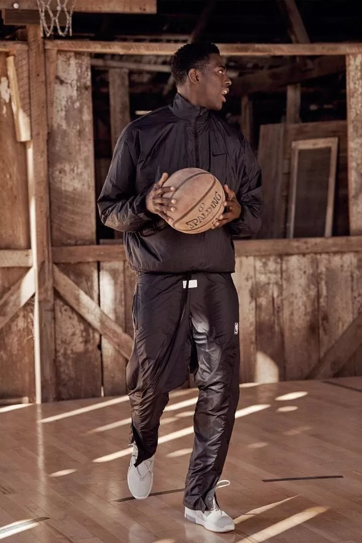 FEAR OF GOD x Nike Run Pants Black/Sail - FW18 - US