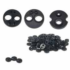 10 Pcs Dental High/Low Speed Handpiece Seal Cushion Gasket 2/4/6 Holes Rubber