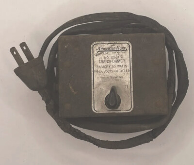 Vintage American Flyer No 1268A Transformer Untested