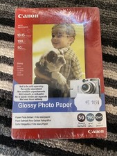 Canon 4" x 6" Glossy Photo Paper 2 50 sheet packs 100 GP-401 99 iso  AA 
