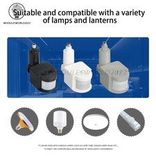 12V/24V Motion Sensor 220V/110V PIR Detector ...