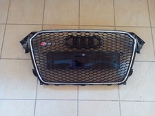 Für Audi A4 B8 2012-2015 Wabengrill Grill RS4 Chrome Style