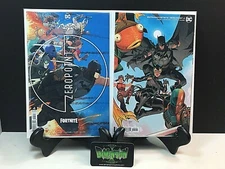 BATMAN FORTNITE: ZERO POINT #4  MAIN & VARIANT B W/ CODE SEALED IN BAG DC COMICS