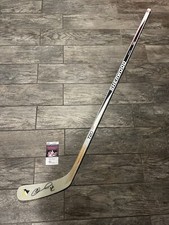 MATTHEW BARNABY SIGNED PITTSBURGH PENGUINS F/S HOCKEY STICK JSA COA AUTOGRAPHED