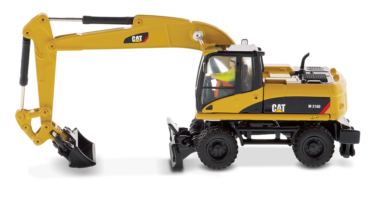 CAT M318D WHEEL EXCAVATOR HOスケール 85177 Caterpillar | HO 1:87 | CAT M318D Wheel Excavator | # CAT 85177 | eBay