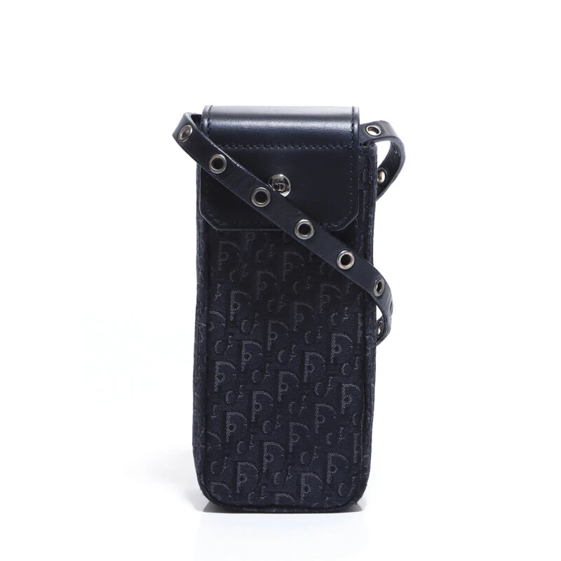 Sac bandoulière Christian Dior Trotter toile noir WS5885