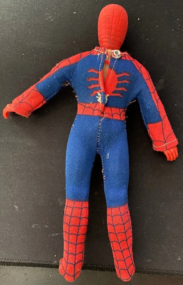 Figura de acción vintage 1977 Mego Spiderman RARA* COMPLETA SIN CAJA Foto 3 de 3