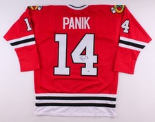 Richard Pánik Signed Blackhawks Jersey (Beckett) Playing career  2007–present 