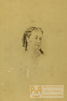 Frankreich Paris Impress Eugenie de Montijo altes CDV Foto Levitsky 1860er
