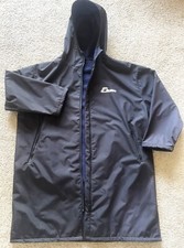 Oksun Oversized Mens/Womens L Waterproof Swim Parka: Windproof, Fleece-Lined
