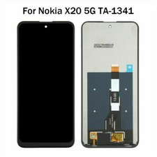 For Nokia X20 5G TA-1341 TA-1344 6.67" LCD Display Touch Screen Digitizer Black