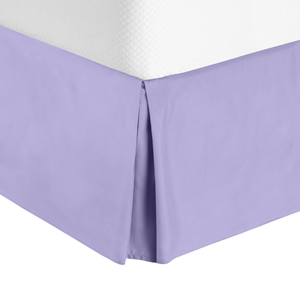 Luxury Pleated Tailored Bed Skirt Chocolate 14” Drop Dust Ruffle Cal King