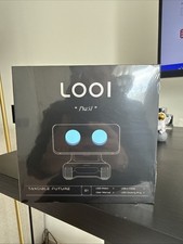LOOI Robot-Space Black   AI Desktop Companion with ChatGPT Voice Interaction