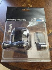 Brand New GoPro Head Strap  Quick Clip ACHOM-001 Black For All Hero Sealed