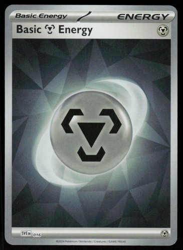 Basic Metal Energy 016 Scarlet & Violet Energies Pokemon Near Mint