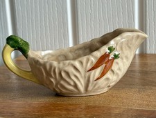 Vintage Kelsboro Ware Ceramic Pottery Gravy Jug Sauce Boat - 6”