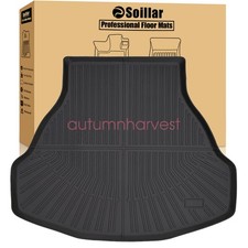 Tpe Rear Cargo Trunk Liner Cover Floor Mat For 2013-2017 Honda Accord Waterproof