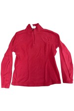 The North Face Women's Glacier 1/4 Zip Pullover Sweater Bubblegum