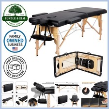 Portable Massage Table Foldable Spa Bed Adjustable Height Lash Lash Bed