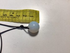 echter mondstein anhänger kugel