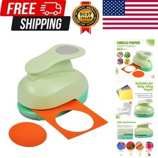 Circle Punch, 1.25 Inch Circle Hole Punch, Paper Punch Circles Craft Punch Ha...