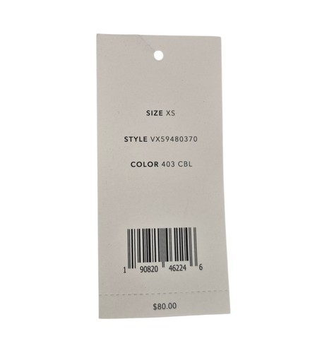 Vince Essential Pima Cotton Crew Neck T-Shirt Size X-Small XS #403 CBL New $80 - Afbeelding 10 van 10