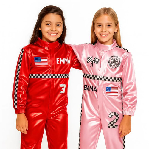 Rennanzug Geburtstagskostüm Kinder Baby Jungen Halloween Kostüm - Bild 23 von 23