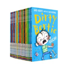Dirty Bertie Series 2 and 3 Collection 20 Book Set By David Roberts | David Robe