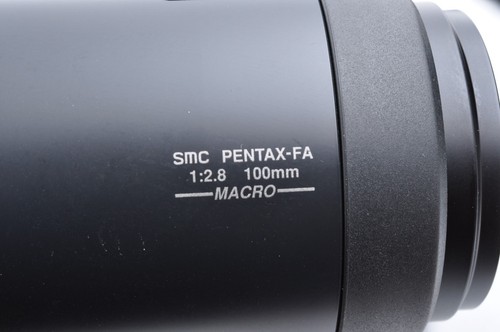 Pentax SMC Pentax-FA 100mm F/2.8 Macro AF Lens K Mount Cap Near Mint From Japan - Picture 15 of 17