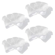  20 Pcs Embossed Bookmark Material Bag Student Dried Flower Bookmarks Bottle