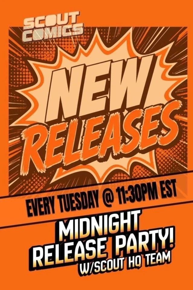 MIDNIGHT NEW RELEASE PARTY - Scout Late Night Show - LIVE w/Drew