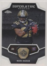 2011 Topps Chrome Superlative Rookies Mark Ingram #SR-MI 0nr3
