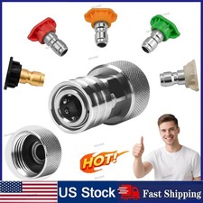 Garden Hose to Pressure Washer Adapter, 3/4 G...