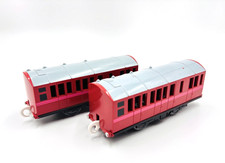 Thomas Friends TOMY Plarail Trackmaster Red Coach Set Rare Train from Japan