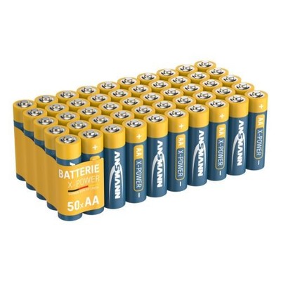 Ansmann X-Power Alkaline Batterie Mignon AA, LR6, 1,5 Volt, 50er Sparpack, perfe