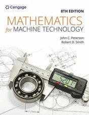 Mathematics For Machine - Paperback By Peterson John Smith - Very Good Z