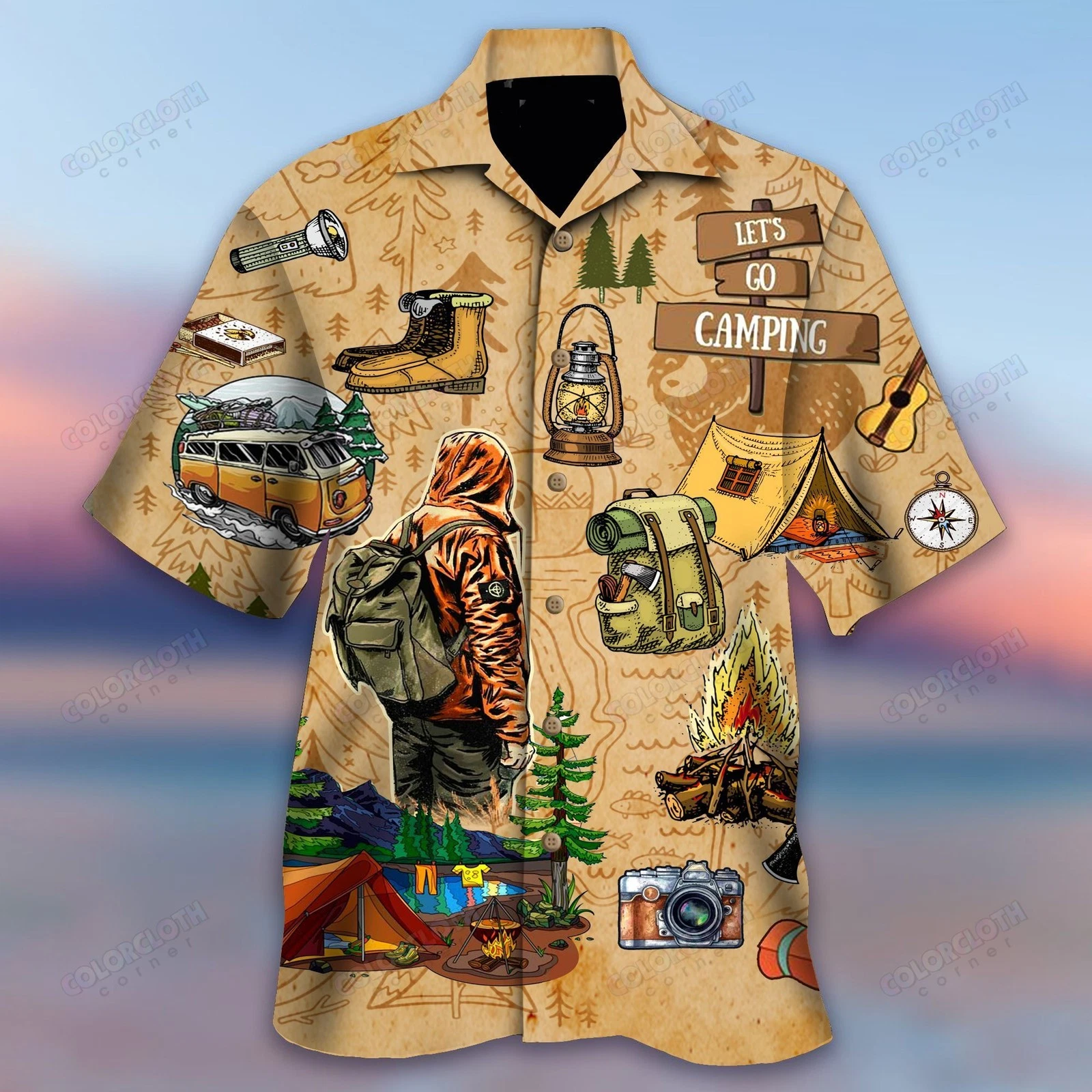 Let'S Go Camping Hawaiian Shirt
Opens in a new window or tab