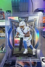 2024 Panini Select - Concourse Kimani Vidal #15 Silver Prizm Die-Cut (RC)