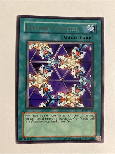 3x Elegant Egotist - MRD-024 - Rare - Unlimited Edition YuGiOh - Picture 4 of 7