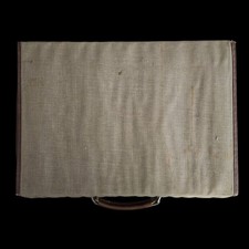 Vintage Cassette Tape Storage Case Holds 30 Service Mfg Co Portable USA