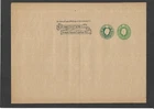 GB Stationery STO KGV 1/2d + 4d embossed compound 'W.H.SMITH' Wrapper H&B ESC744