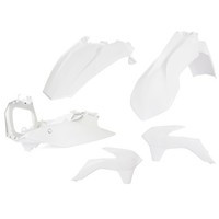 Acerbis Plastik-Kit KTM EXC 125/200/250/300, EXC-F 250/350/450/500, Weiß