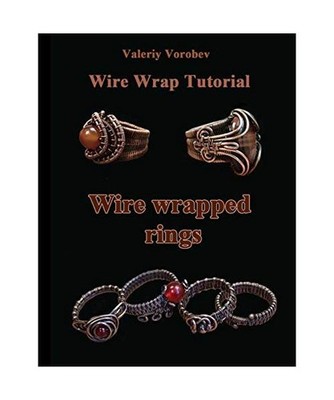 Wire wrap Jewelry tutorial. Wire wrapped rings.: Wire wrapped rings. A step by s