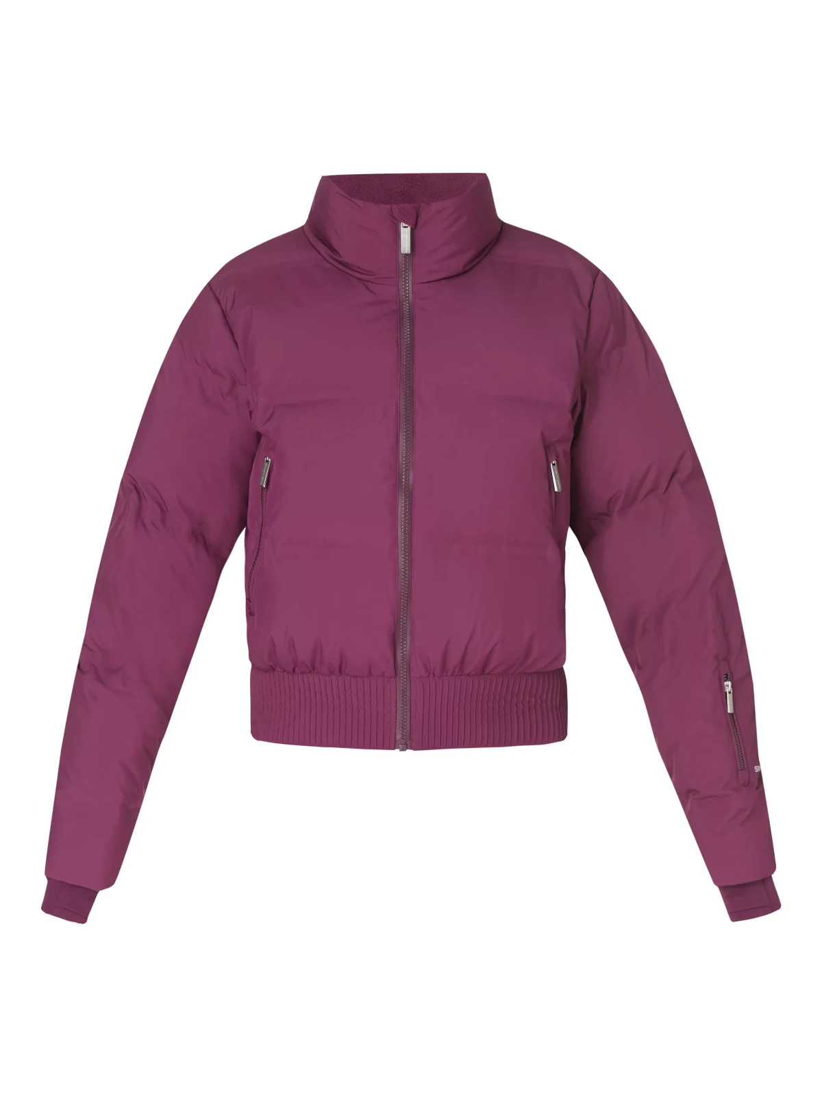 Sweaty Betty Medium Women's Cropped Waterproof Ski Jacket In Plum Purple SB10111