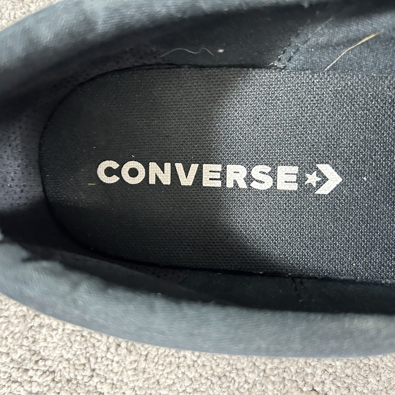 Converse CT All Star Double Gore 167941F Mens Size 11 Black Canvas Slip On Shoes thumbnail 10