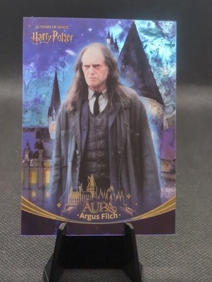 2025 Kakawow Aura Harry Potter 25th Magic Trilogy  Argus Filch 135/555 AHP-MT-52
